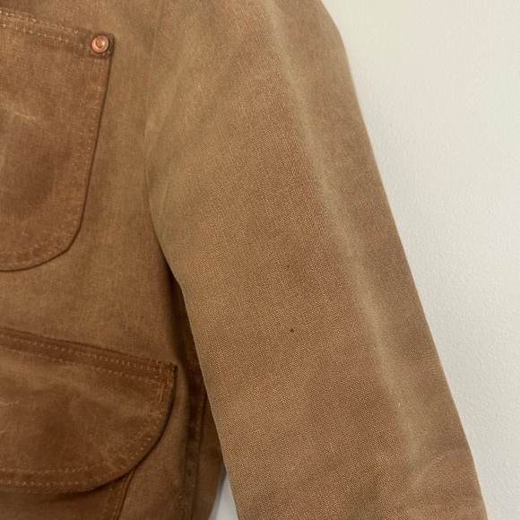 Encampment Co. Cropped Chore Waxed Canvas Men's Jacket - Picture 12 of 14